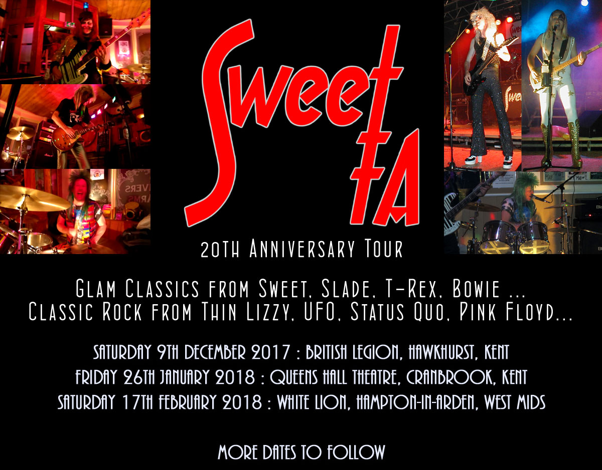 Sweet FA 2017/2018 Tour Dates